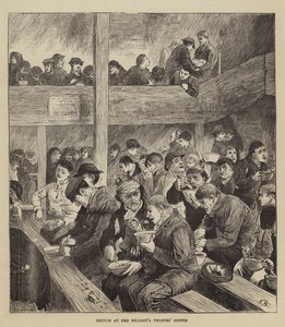 Croquis au Souper des Voleurs de Ned Wright